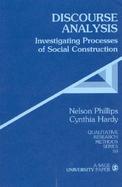 Discourse Analysis Investigating Processes of Social Construction cover