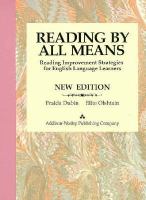 Reading by All Means Reading Improvement Strategies for English Language Learners cover