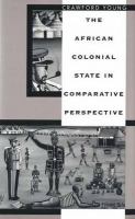 The African Colonial State in Comparative Perspective cover