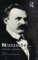 Nietzsche and Modern German Thought cover