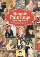 Renoir Paintings Giftwrap Paper cover