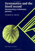 Systematics and the Fossil Record Documenting Evolutionary Patterns cover