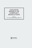 Japanese Models of Conflict Resolution cover