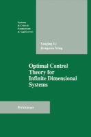 Optimal Control Theory for Infinite Dimensional Systems cover