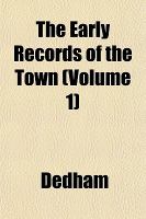 The Early Records of the Town cover