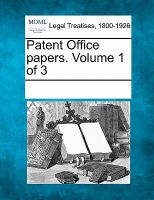 Patent Office Papers cover
