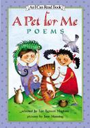 A Pet for Me Poems cover