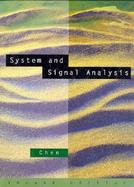 System & Signal Analysis cover