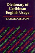 Dictionary of Caribbean English Usage cover