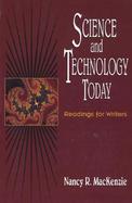 Science and Technology Today Readings for Writers cover