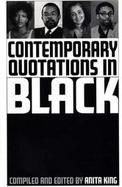 Contemporary Quotations in Black cover
