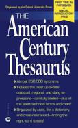 The American Century Thesaurus cover