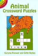 Animal Crossword Puzzles cover