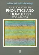 An Introduction to Phonetics and Phonology cover