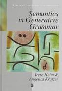 Semantics in Generative Grammer cover