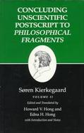 Concluding Unscientific Postscript to Philosophical Fragments (volume2) cover