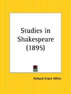 Studies in Shakespeare 1895 cover