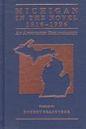 Michigan in the Novel 1816-1996 An Annotated Bibliography cover