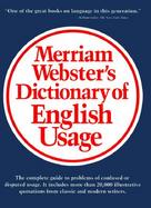 Merriam-Webster's Dictionary of English Usage cover
