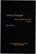 Critical Pedagogy An Introduction cover