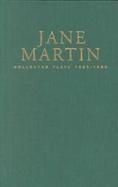 Jane Martin Collected Plays  1980-1995 cover