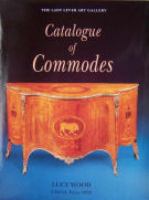 The Lady Lever Art Gallery Catalogue of Commodes cover