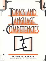 Topics and Language Competencies Book 4 (volume4) cover