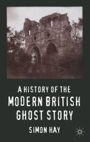 A History of the Modern British Ghost Story cover
