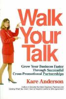 Walk Your Talk cover