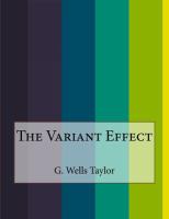 The Variant Effect cover