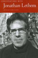 Conversations with Jonathan Lethem cover