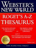 Webster's New World Rogets A-Z Thesaurus cover