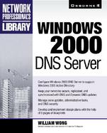 Windows 2000 DNS Server cover