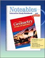 Geometry: Concepts and Applications, Noteables: Interactive Study Notebook with Foldables cover