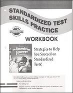 The American Journey to World War 1, Standardized Test Skills Practice Workbook cover