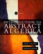 Introduction to Abstract Algebra cover