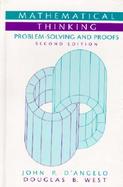 Mathematical Thinking Problem-Solving and Proofs cover