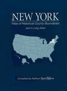 Atlas of Historical County Boundaries New York cover