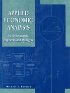 Applied Economic Analysis for Technologists Engineers and Managers cover