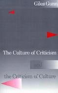The Culture of Criticism and the Criticism of Culture cover