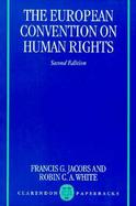 The European Convention on Human Rights cover