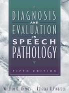 Diagnosis and Evaluation in Speech Pathology cover