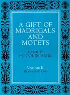 Gift of Madrigals and Motets cover