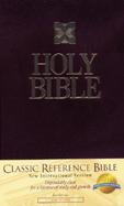 Classic Reference Bible/New International Version/Navy Bonded Leather/81512 cover