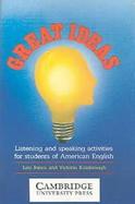 Great Ideas Listening and Speaking Activities for Students of American English cover