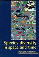 Species Diversity in Space and Time cover