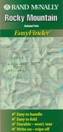 Rand McNally Rocky Mountain National Park Easyfinder Map cover