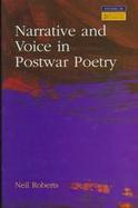 Narrative and Voice in Post-War Poetry cover