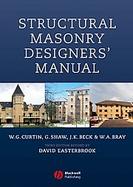 Structural Masonry Designers' Manual cover