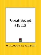 Great Secret 1922 cover
